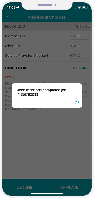 Select booking location
