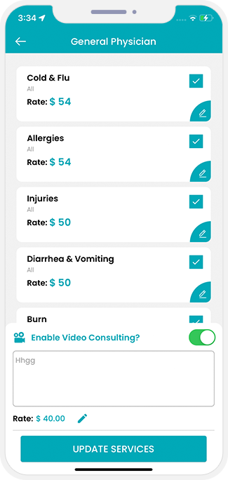 choose sub categories