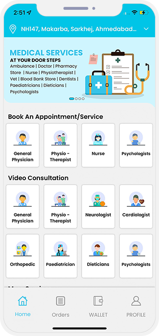 choose service categories