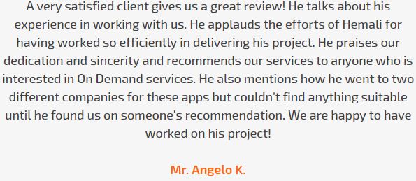 Mr. Angelo K.