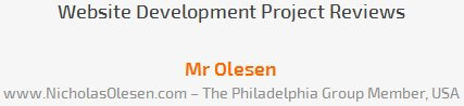Mr Olesen review