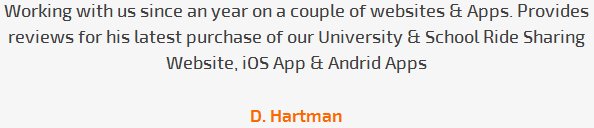 D. Hartman review