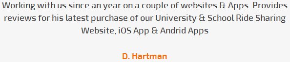 D. Hartman review