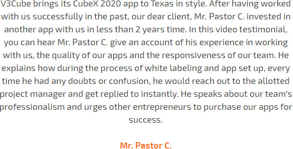 Mr. Pastor C.