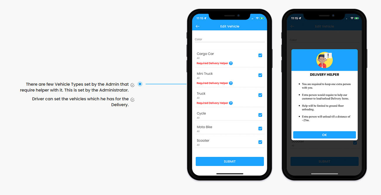 sender driver feedback