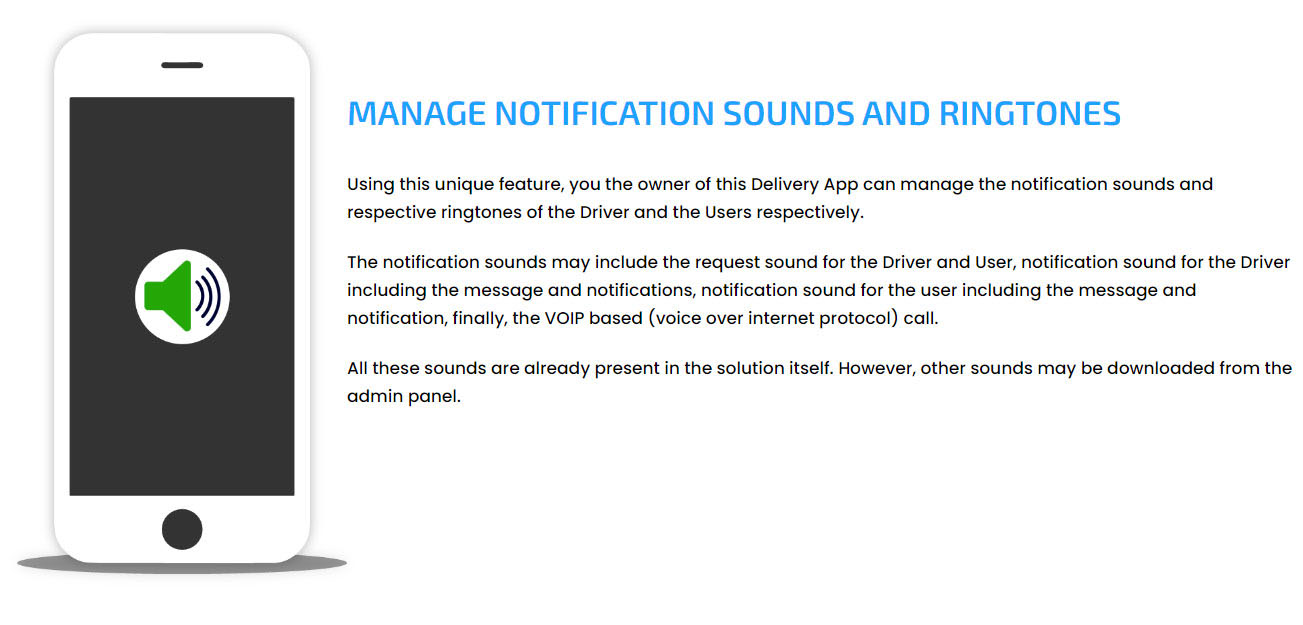 manage notification sound