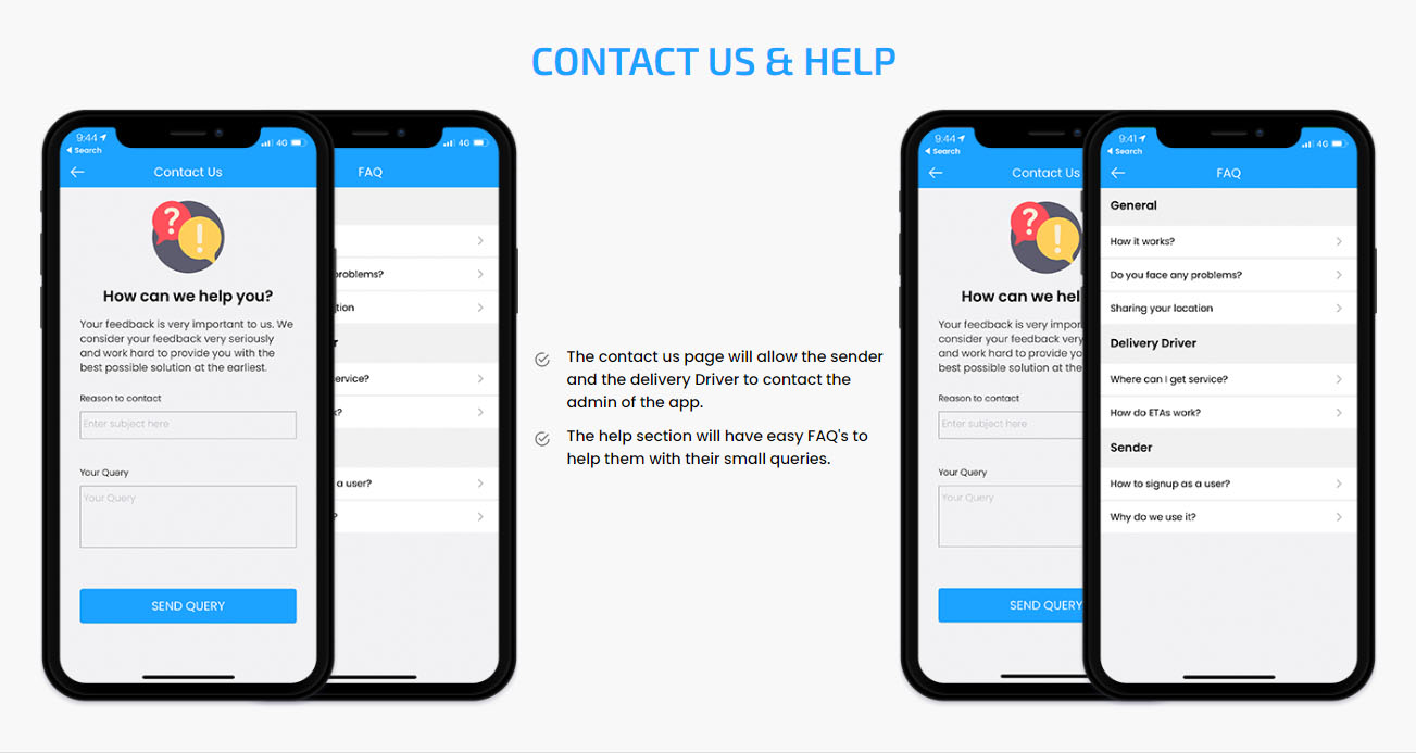 CONTACT US & HELP