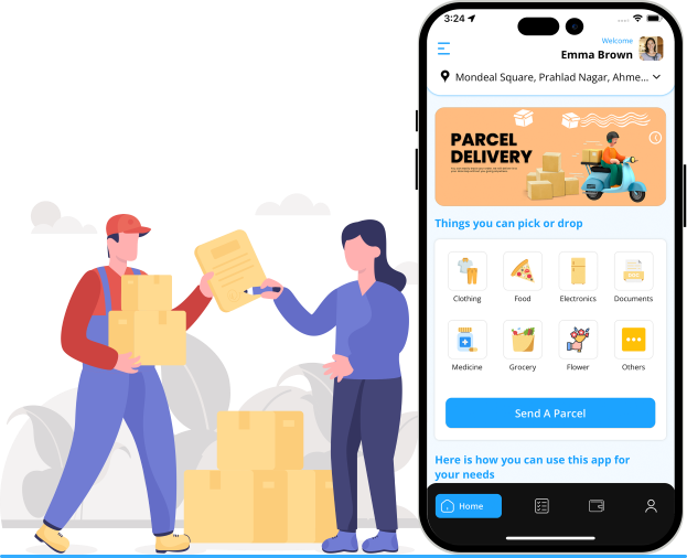 Postmates Clone App