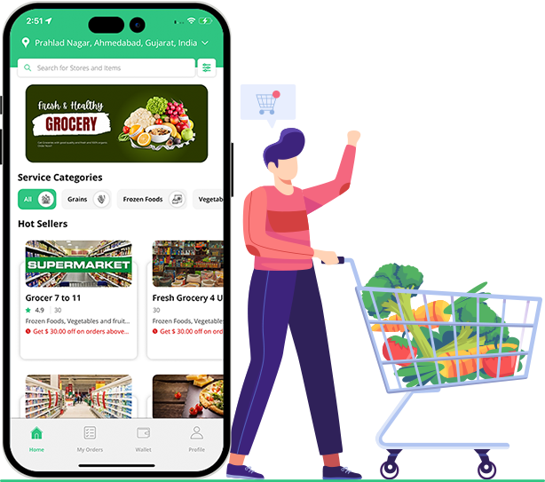 Instacart Clone app