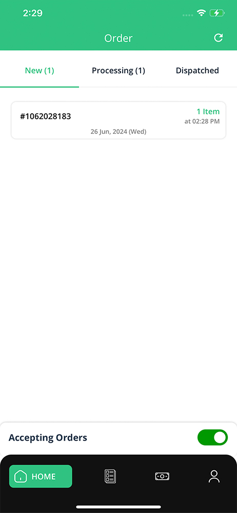 restaurant app