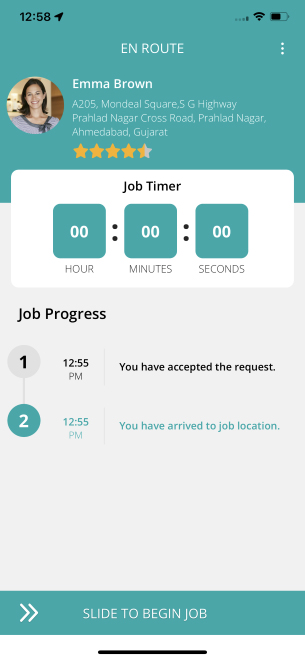 list of requested services
