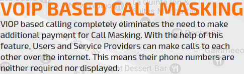 call masking