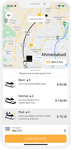 carpooling feature