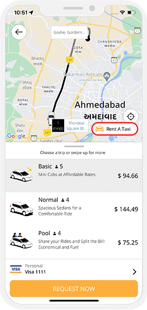 Taxi Rental