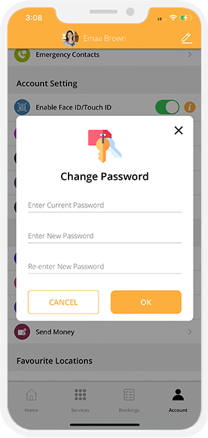 Change Password
