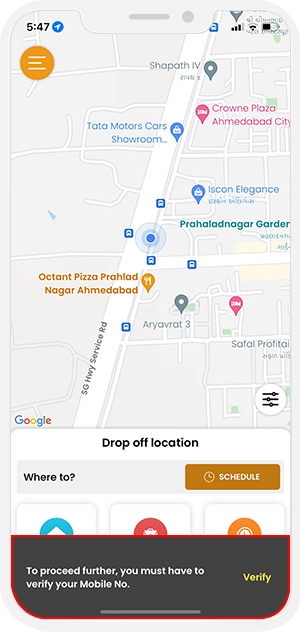 verify mobile no
