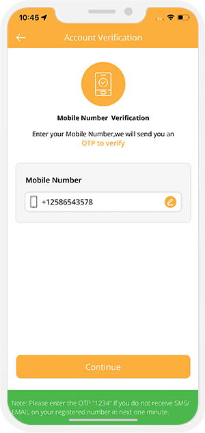 account verification