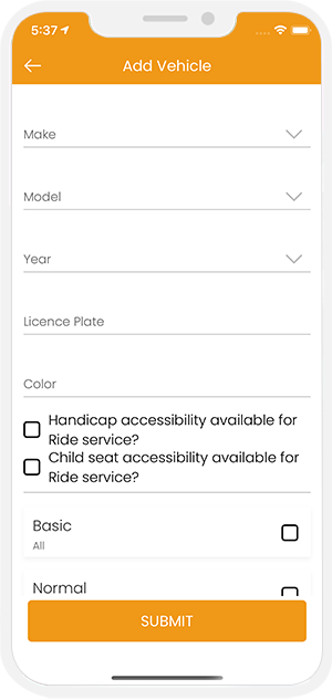 Add Vehicle
