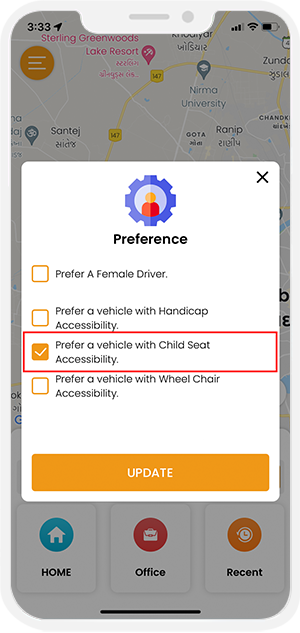airport surchage feature