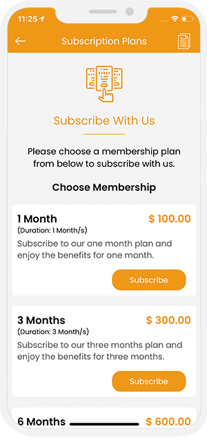 subscription plans