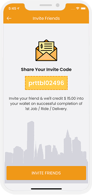 Invite Friend