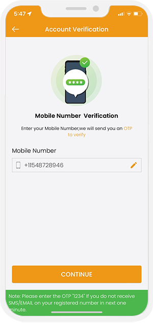 account verification