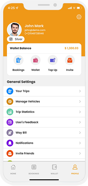 Manage Vehicles
