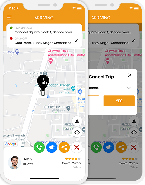 rider cancel trip