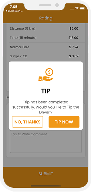 Select booking location