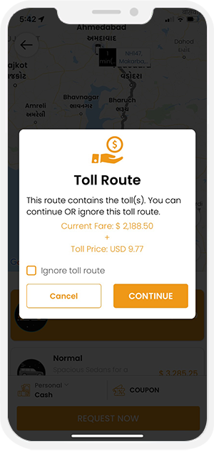 toll calculation