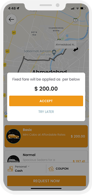 condition for rider to start a trip