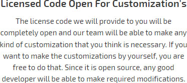 Customization