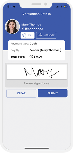 Delivery Confirmation
