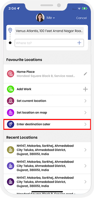 User bank details