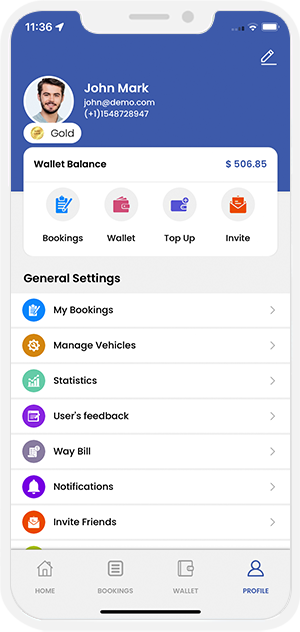 Manage Vehicles