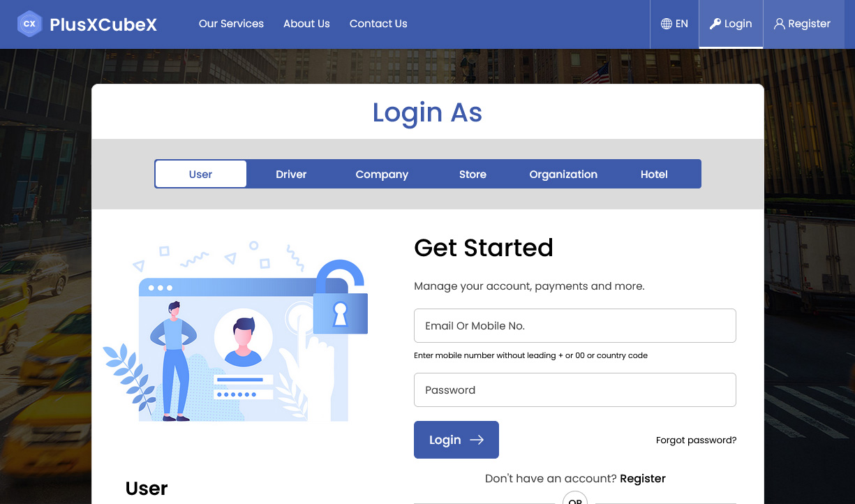 Login