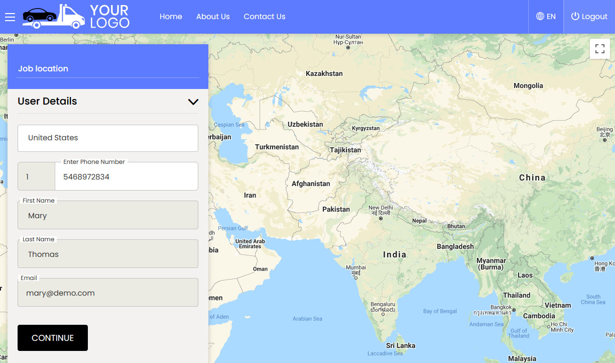 Manual Booking through Company Panel