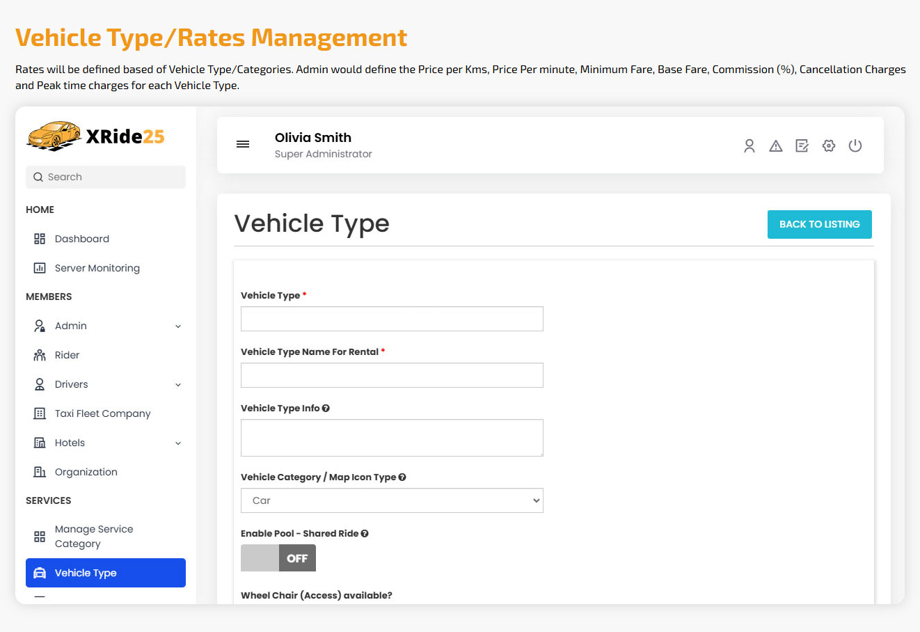 taxi driver login