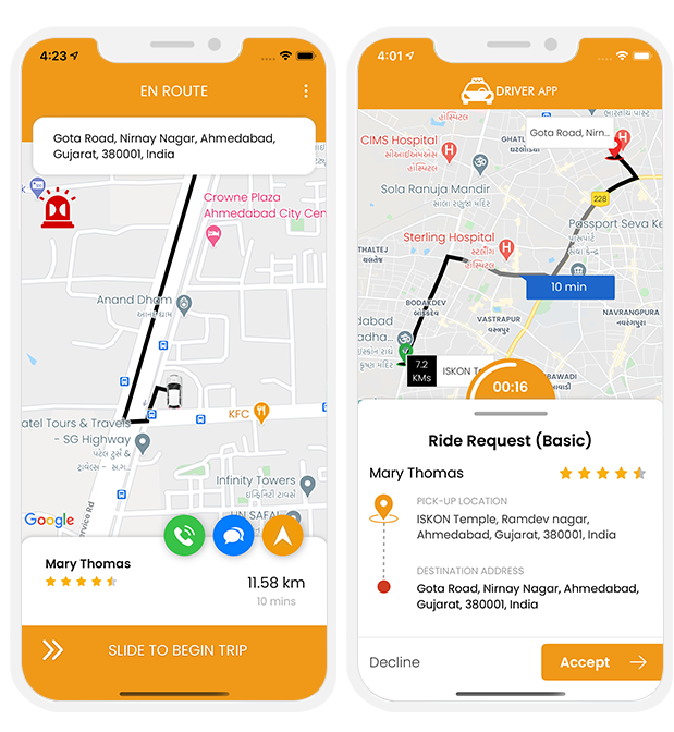 Driver iOS App