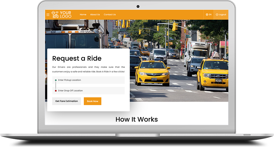 Demo of Uber Clone Front Panel
