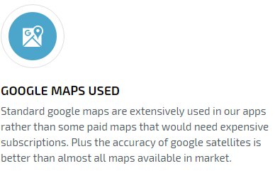 Google map feature Google map feature