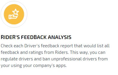Rider's Feedback Analysis feature Rider's Feedback Analysis feature