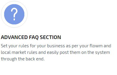 advanced FAQ section feature advanced FAQ section feature