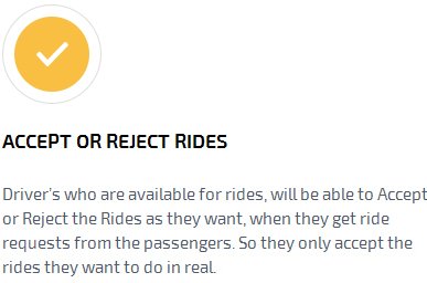 Driver Accept or Reject Rides Feature Driver Accept or Reject Rides Feature