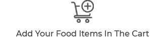 Add your Food items in the Cart