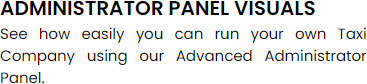 Administrator Panel visuals