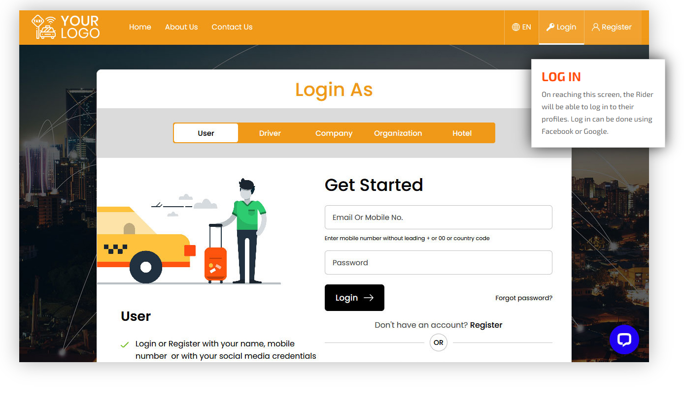 User Login