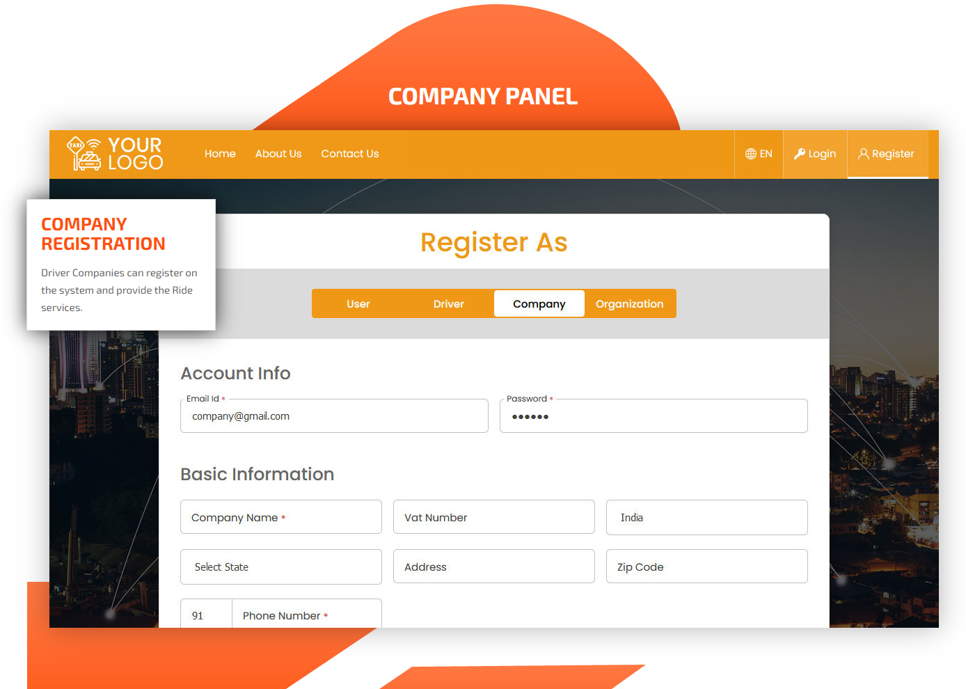company registration