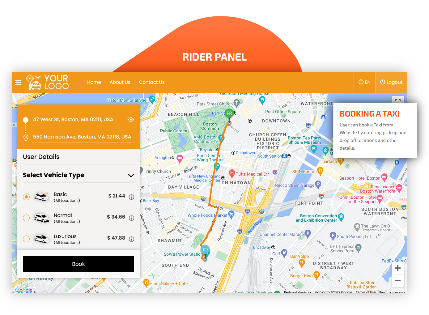 Taxi Booking