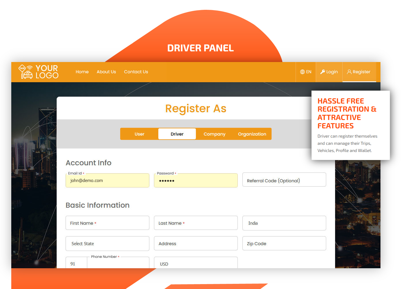 driver register